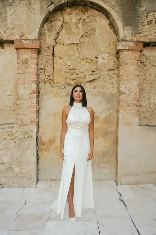 Découvrir la robe Monroe, Saint-Étienne, Muse Blanche