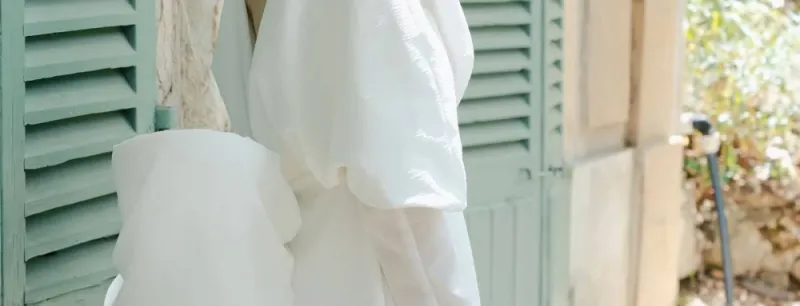 Découvrir la robe Olympe, Saint-Étienne, Muse Blanche